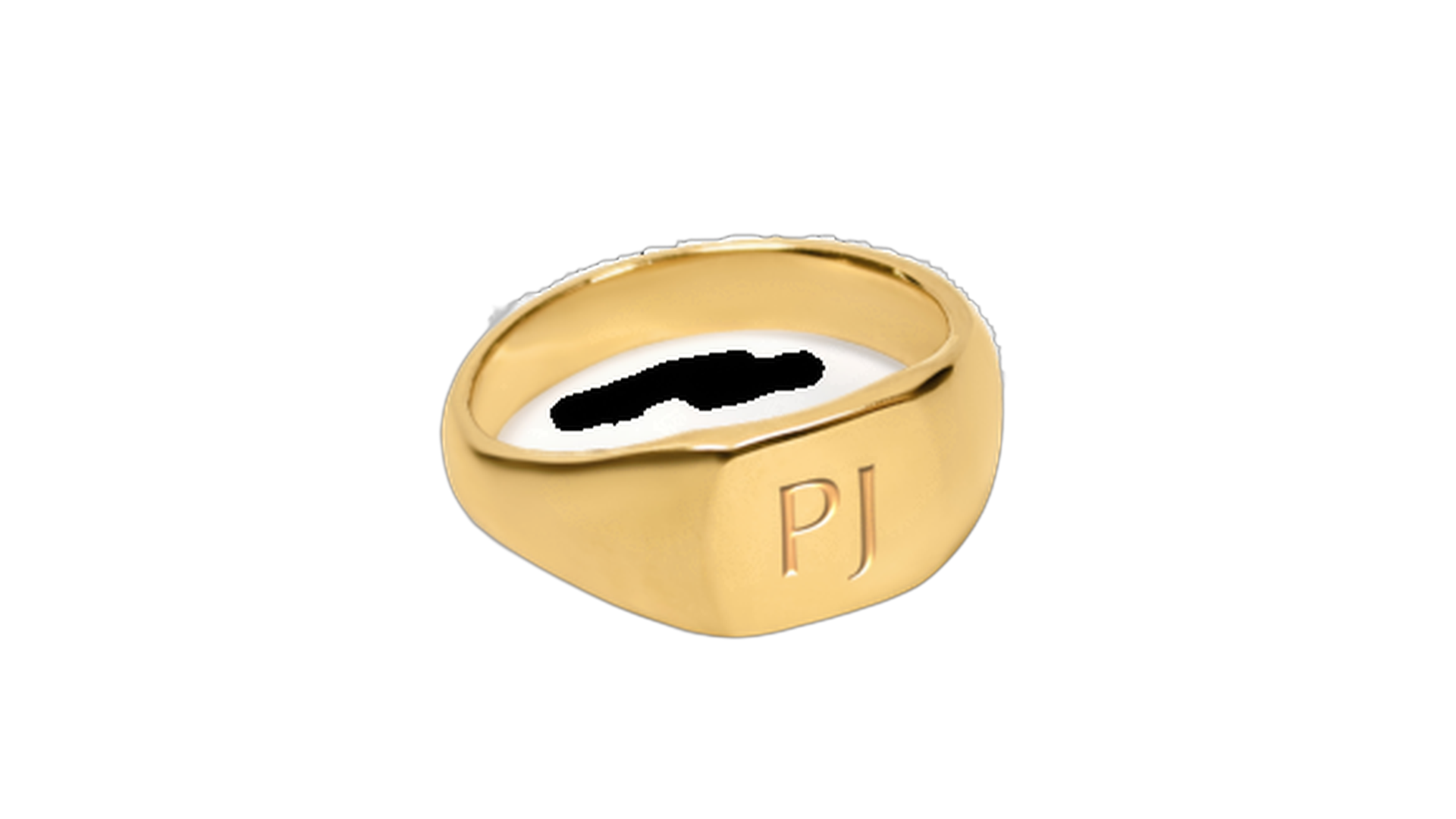 Engravable Signet Ring for Men