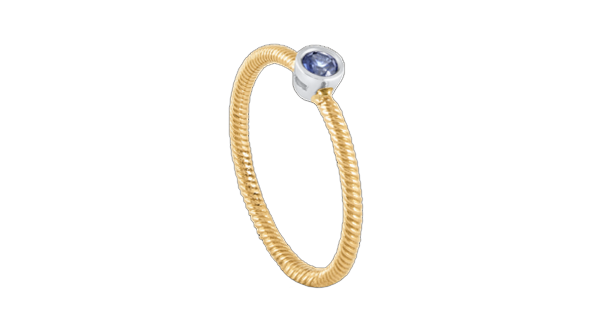 Solo Blue Sapphire Ring