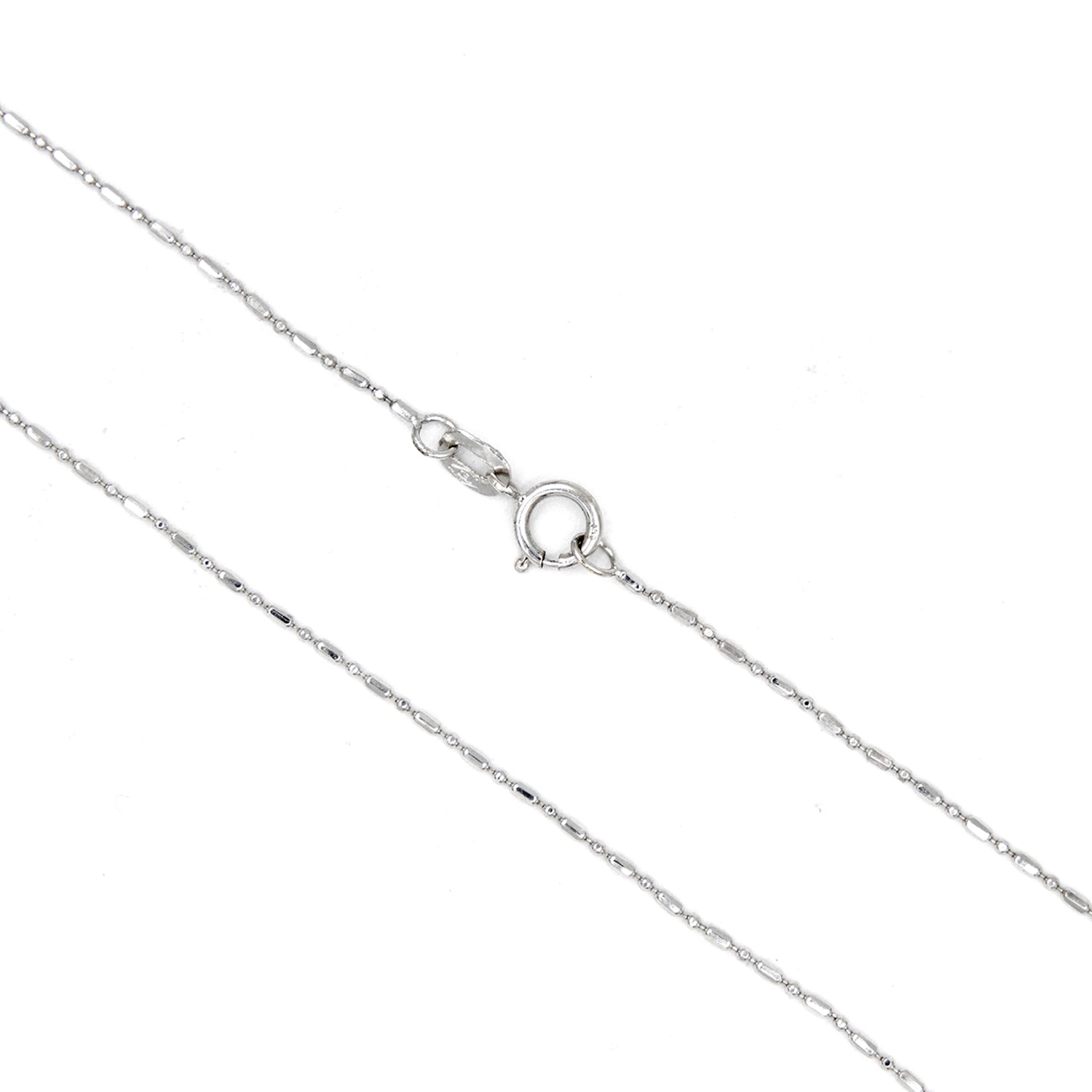 18K Gold Bullet Ball Chain – Contemporary Edge & Distinctive Style