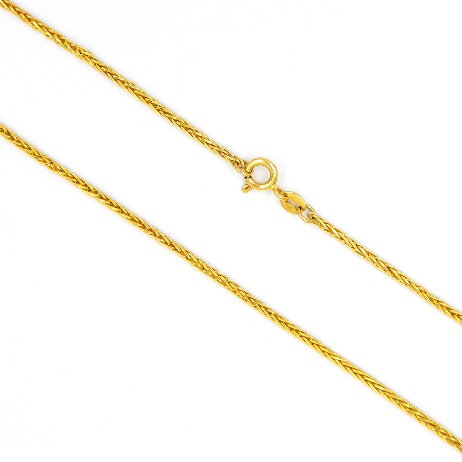 21K Gold Spike Chain