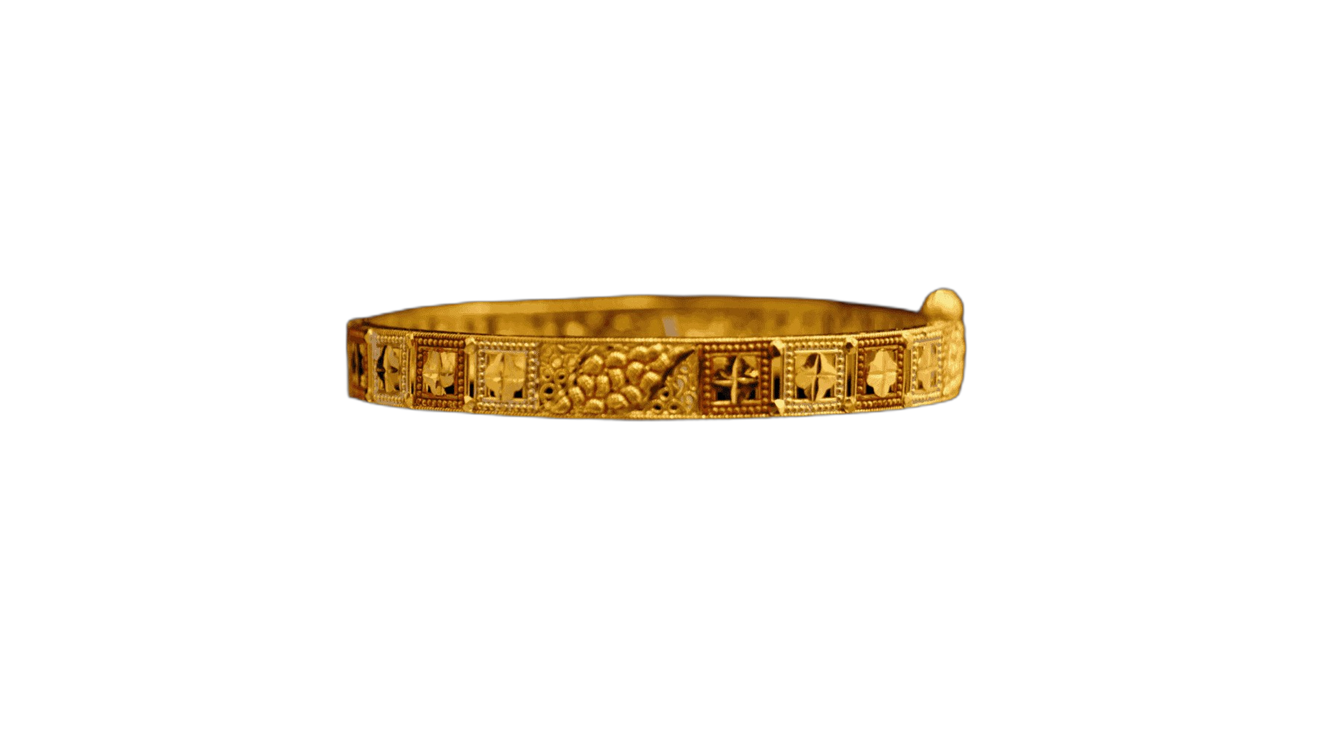 Gold Bangle Bracelet