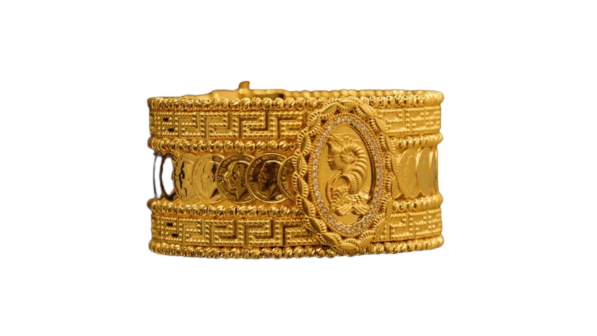 Gold Bangle Bracelet