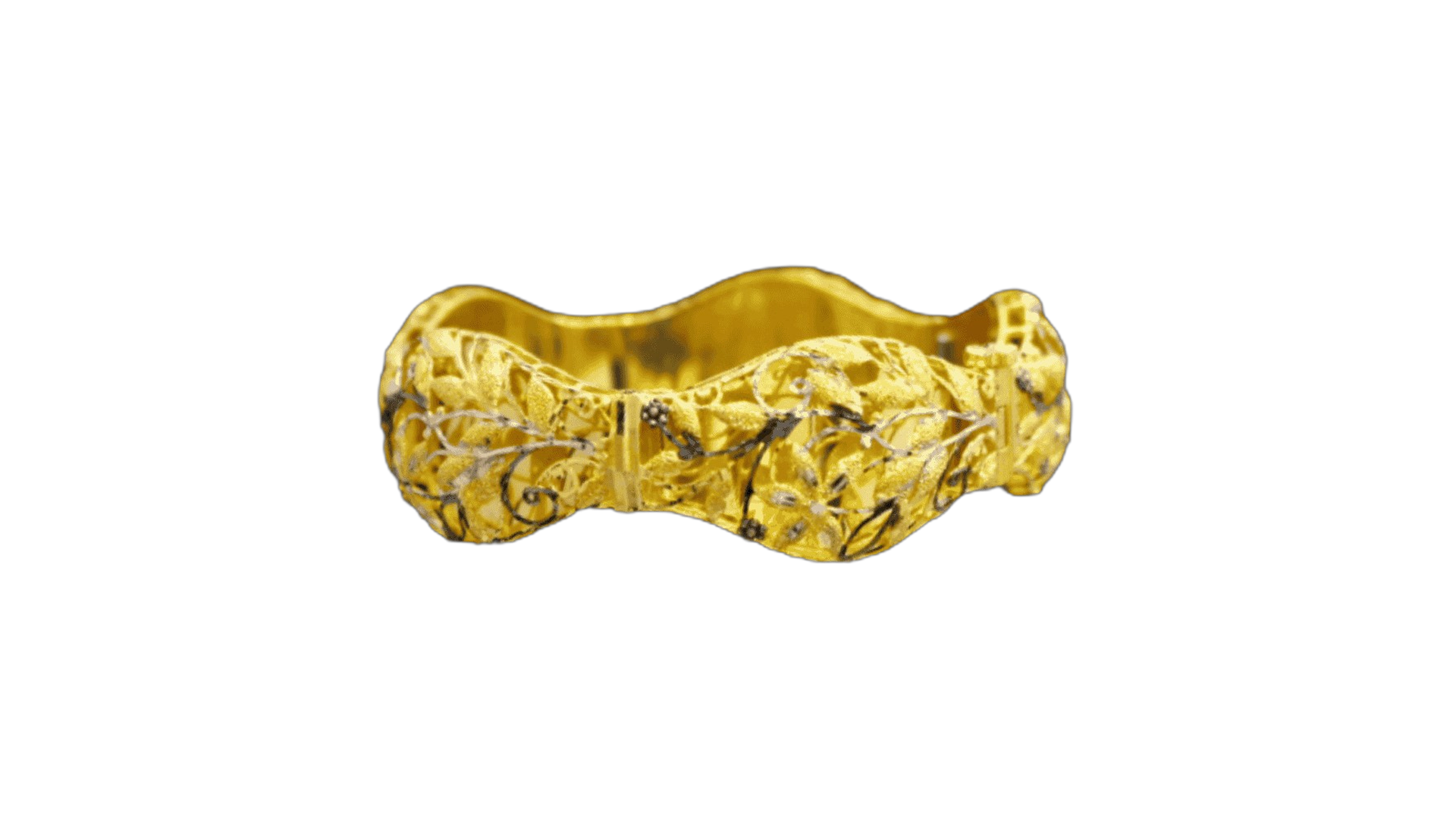 Gold Bangle Bracelet