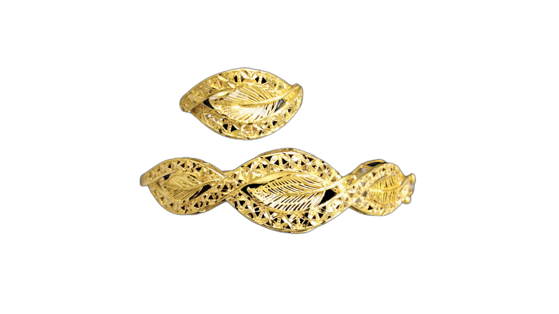 Gold Bangle Bracelet