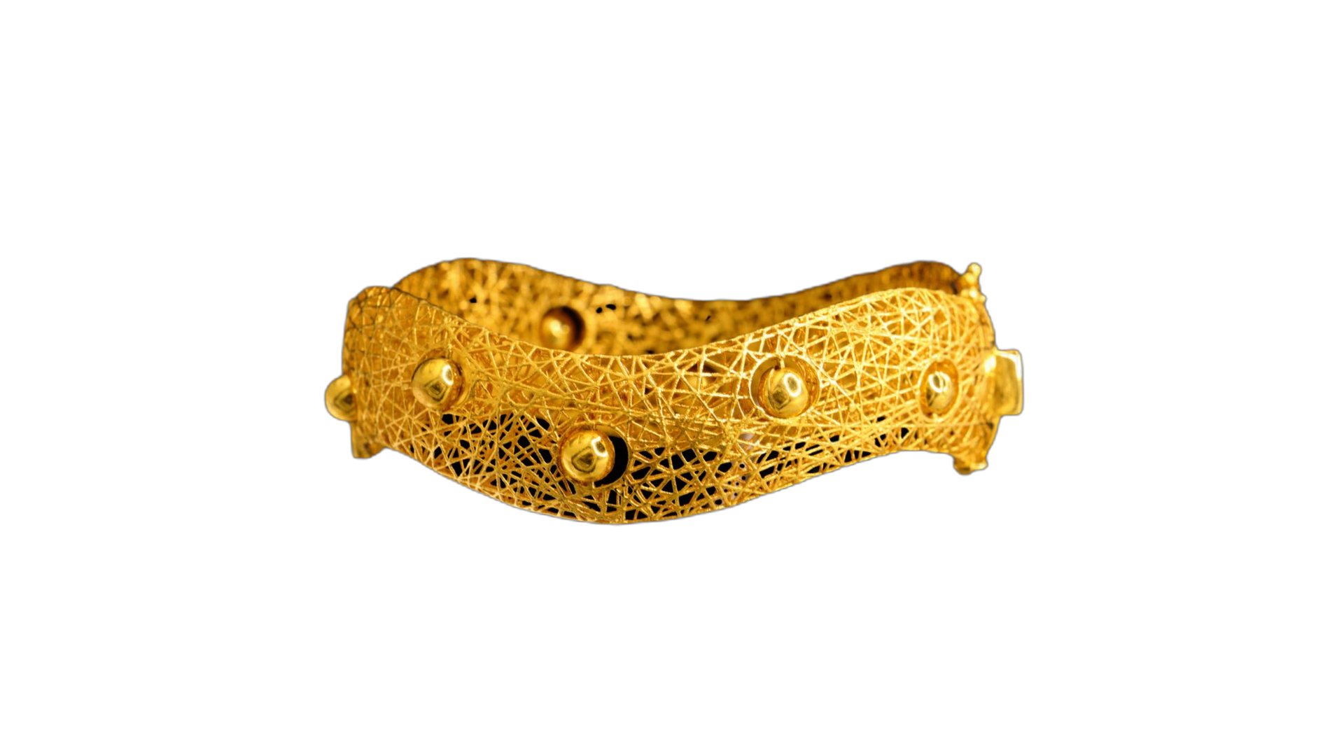 Gold Bangle Bracelet