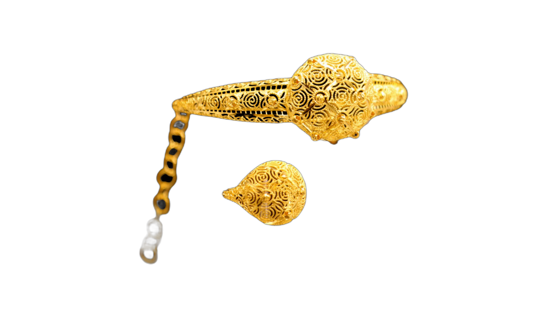 Gold Bangle Bracelet