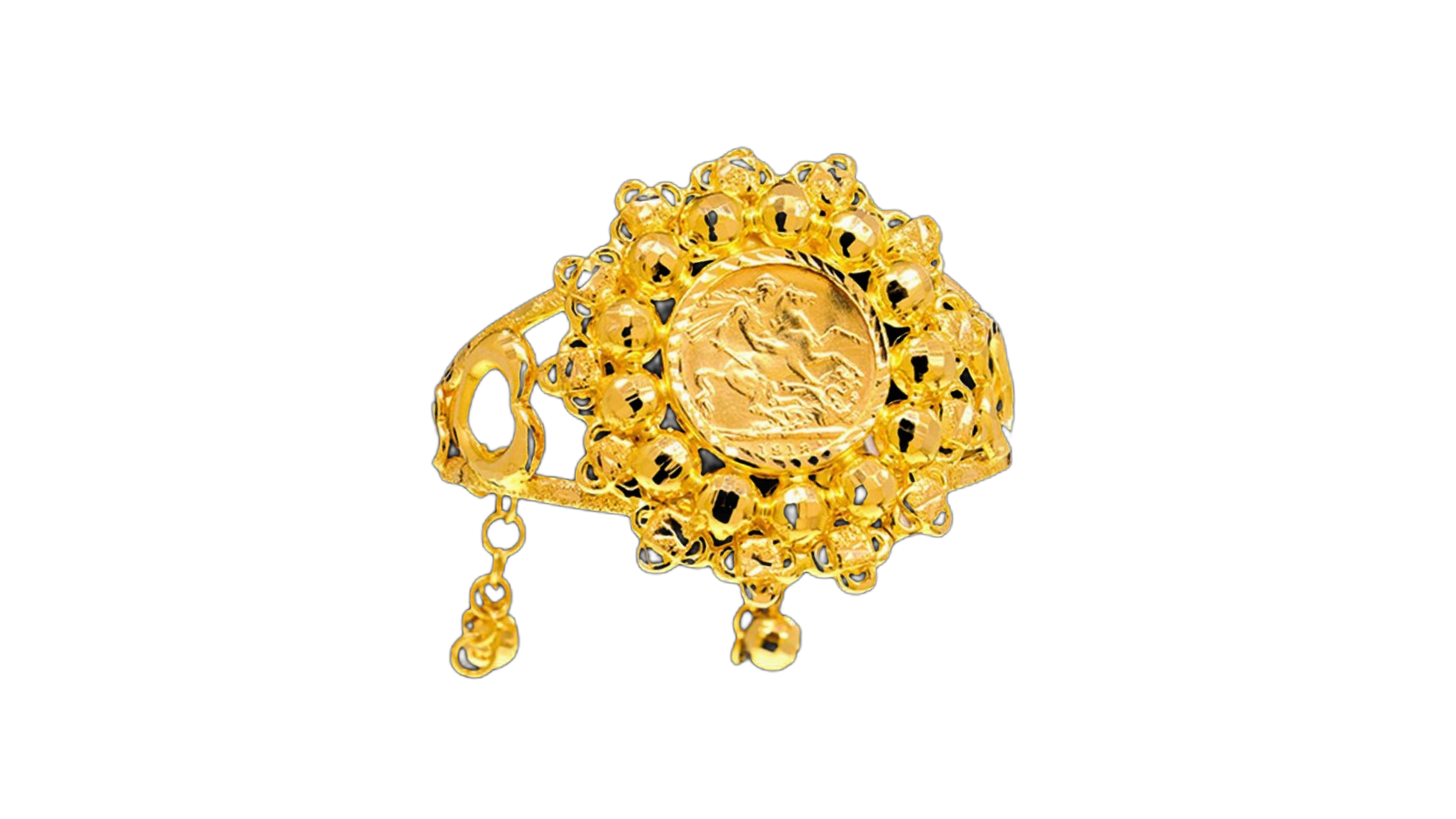 Gold Bangle Bracelet