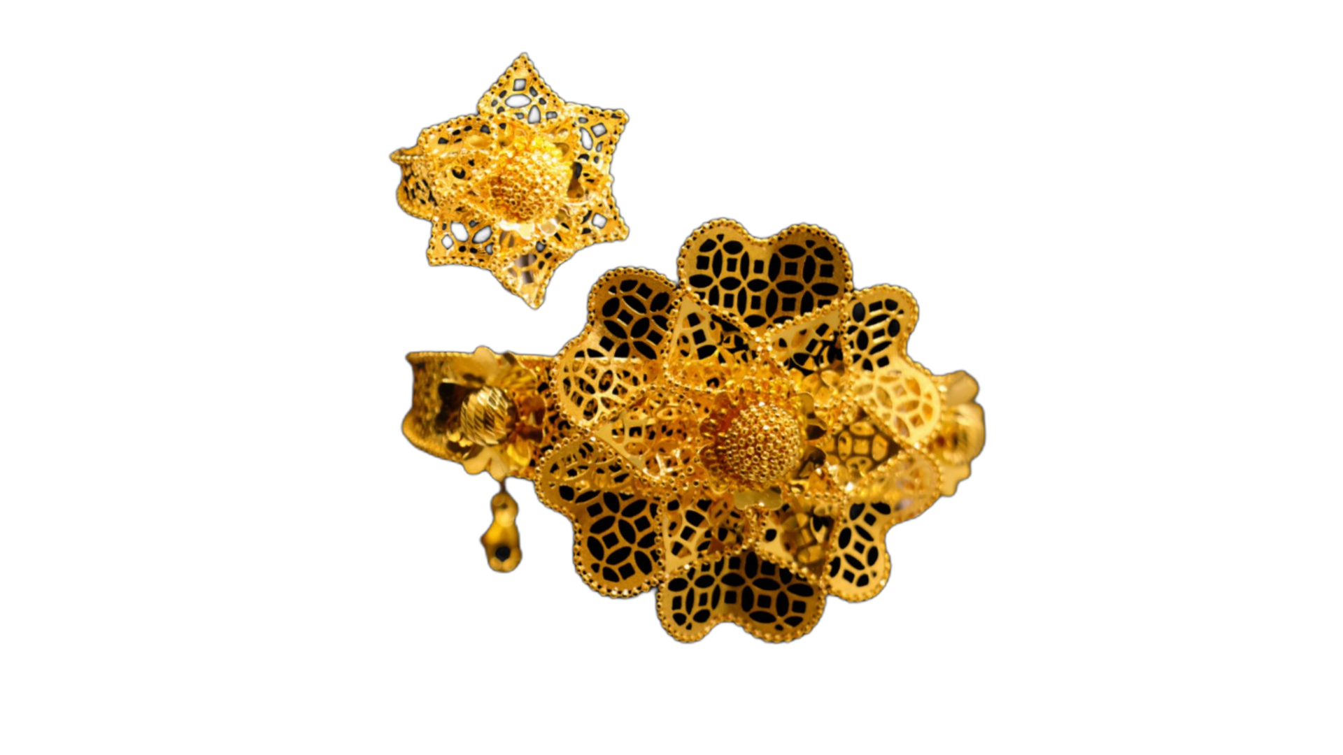 Gold Bangle Bracelet