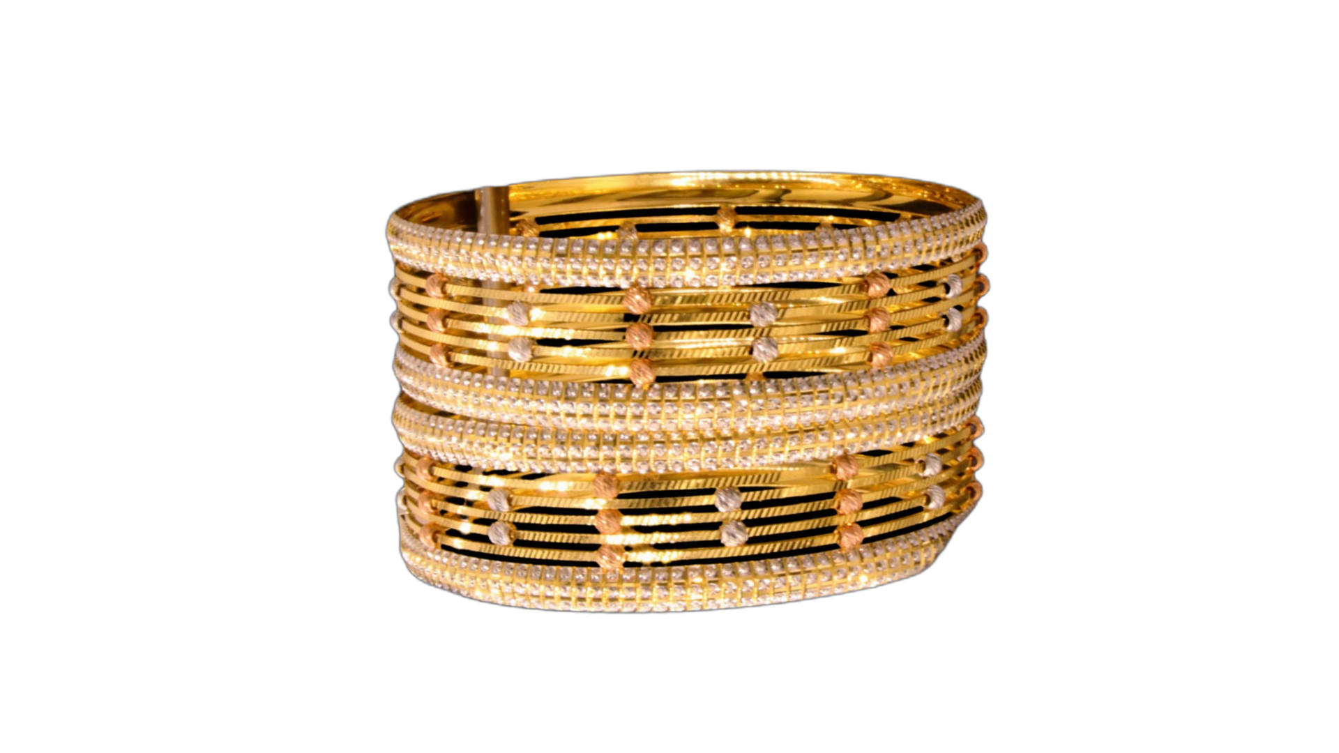 Gold Bangle Bracelet