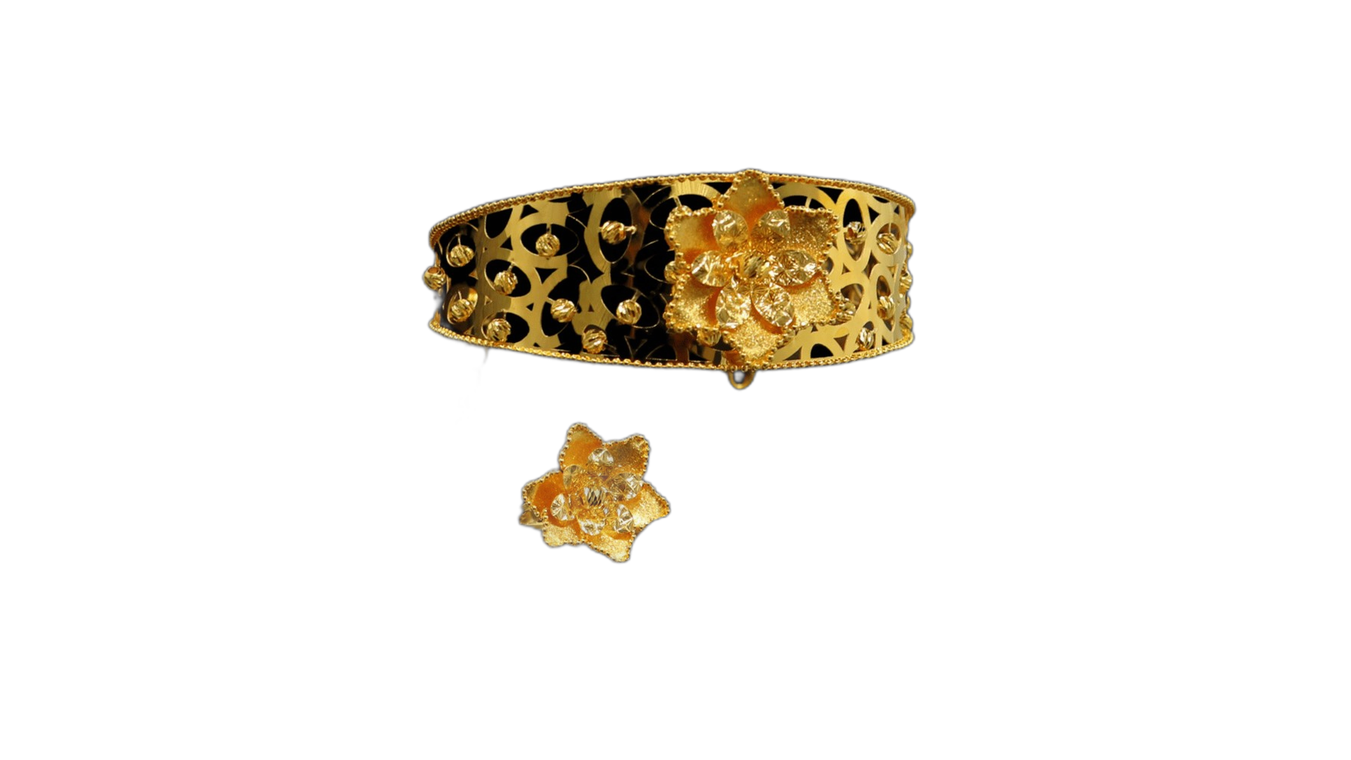 Gold Bangle Bracelet