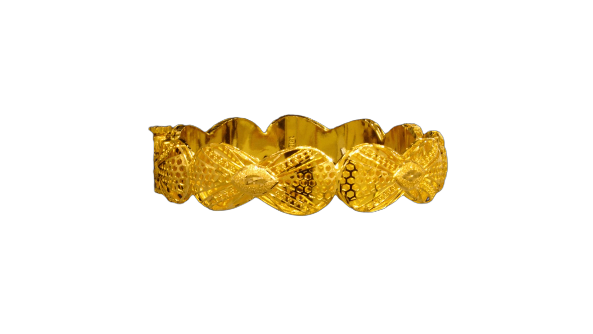 Gold Bangle Bracelet