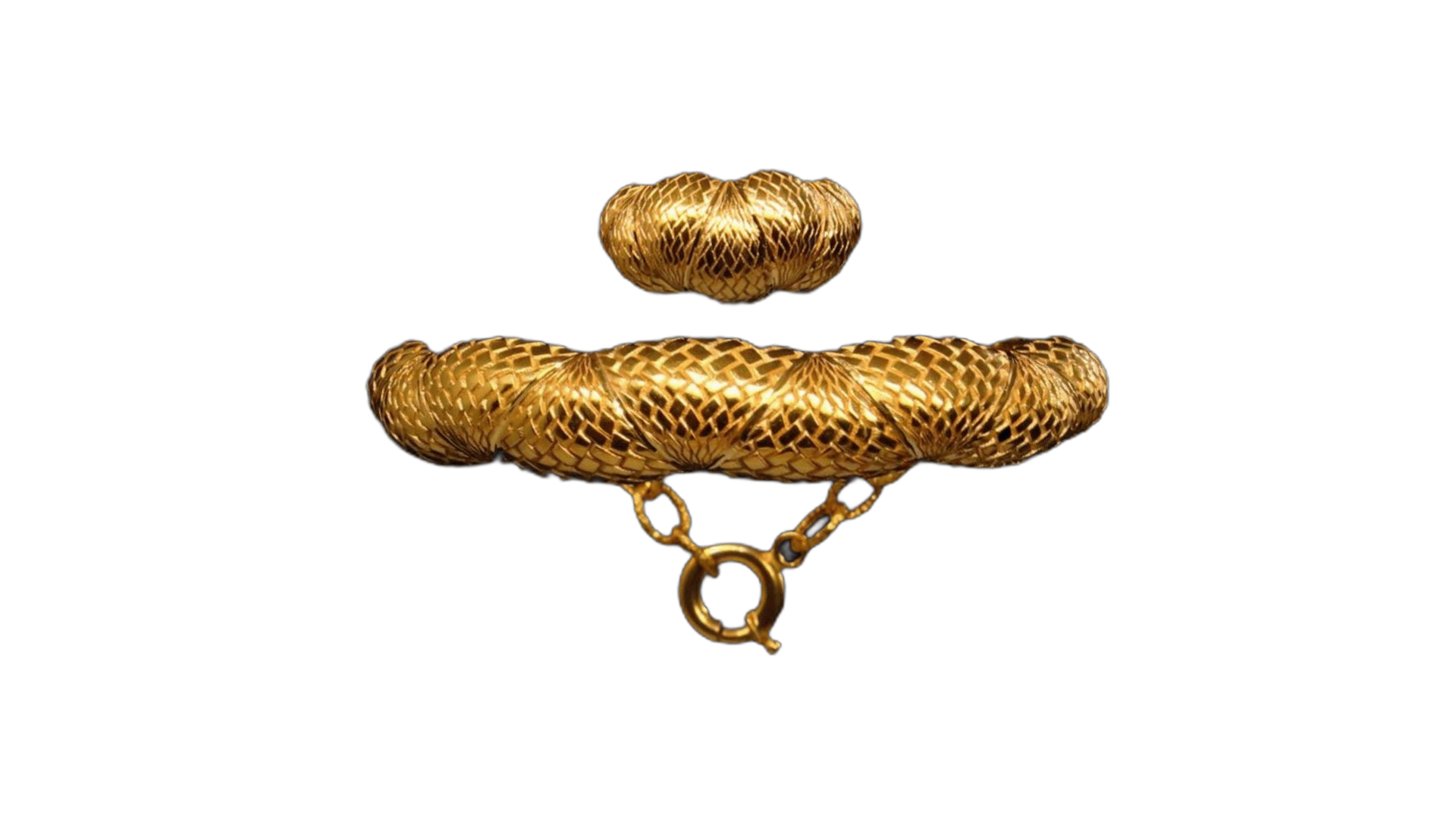 Gold Bangle Bracelet