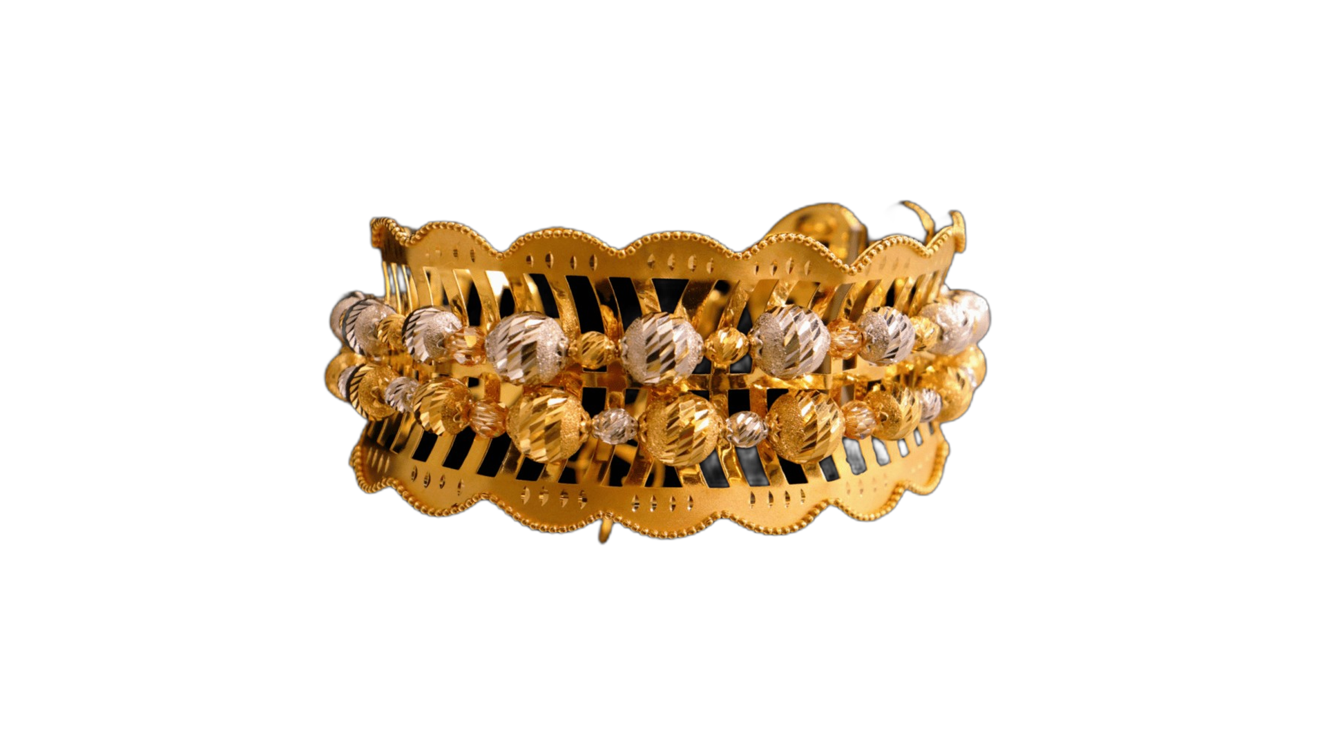 Gold Bangle Bracelet