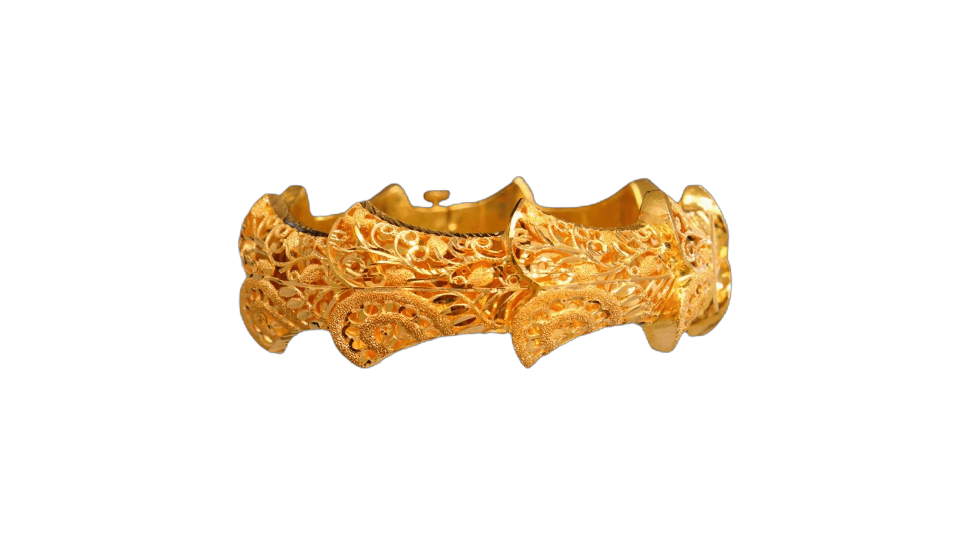 Gold Bangle Bracelet