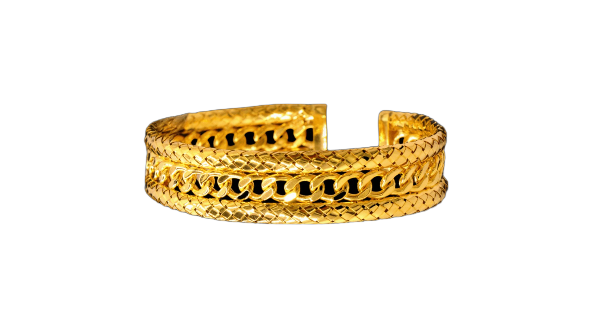 Gold Bangle Bracelet