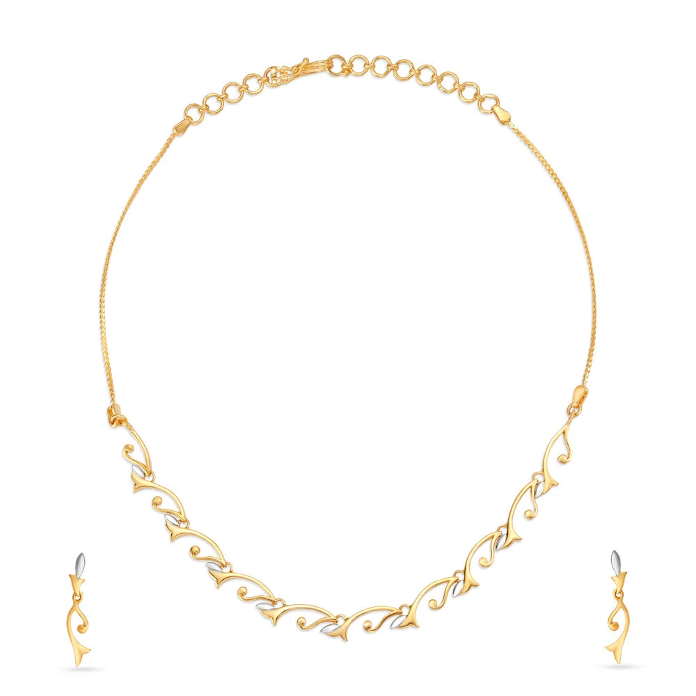 Lavin 18K Gold Peacock Necklace