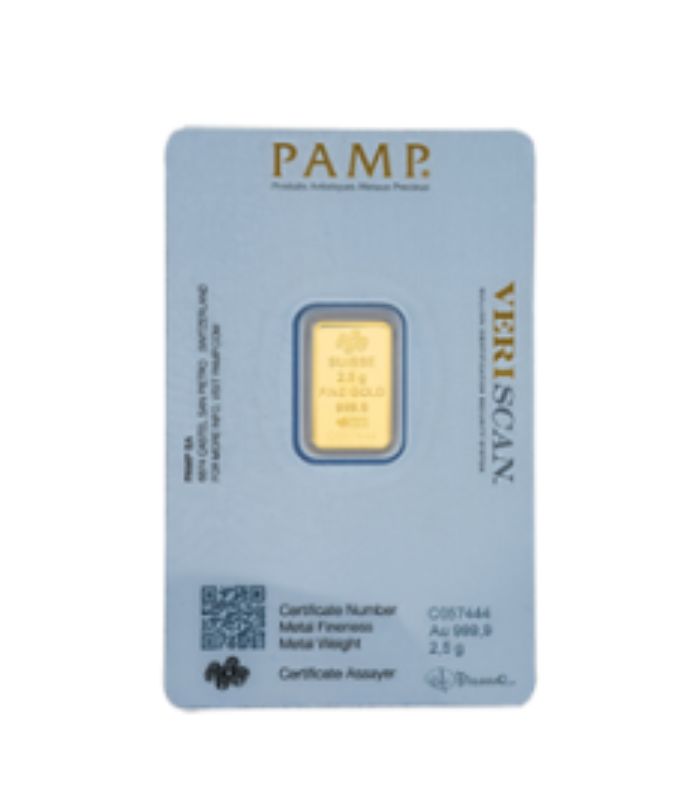 2.5 Gm PAMP Gold Bar