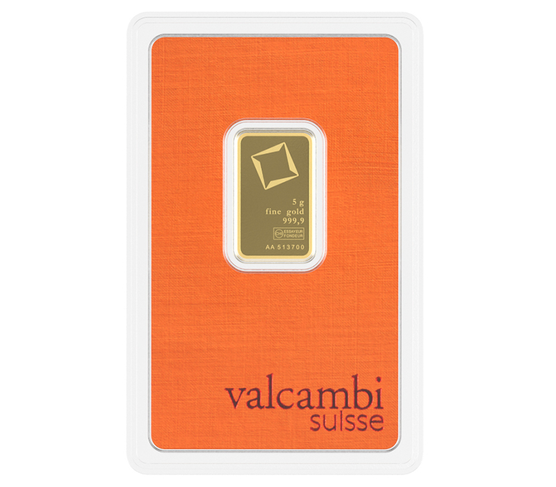 5 gm Valcambi Suisse