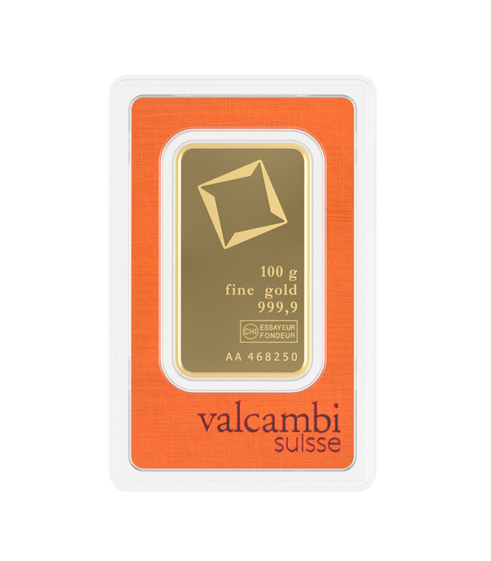 100 gm Valcambi Suisse