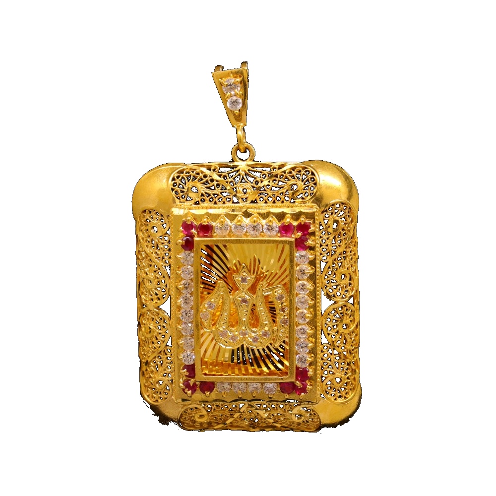 21K Gold Pendant
