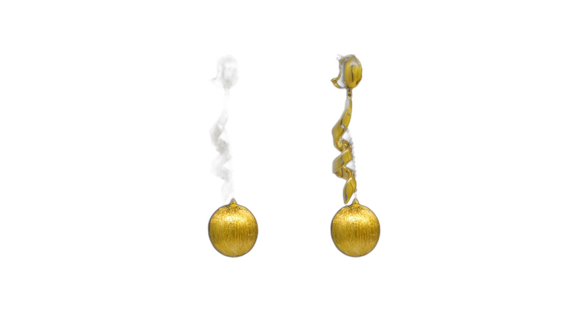 18K Gold Earring