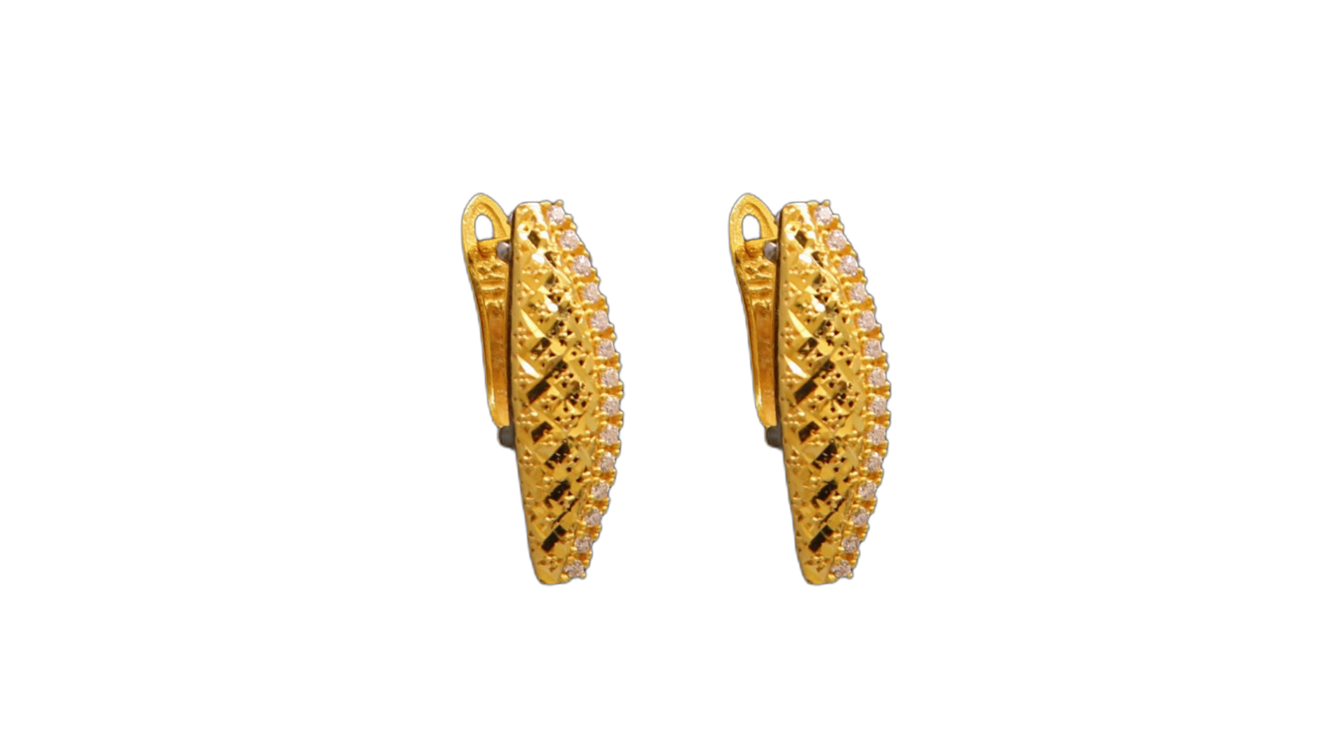 21K Gold Earrings