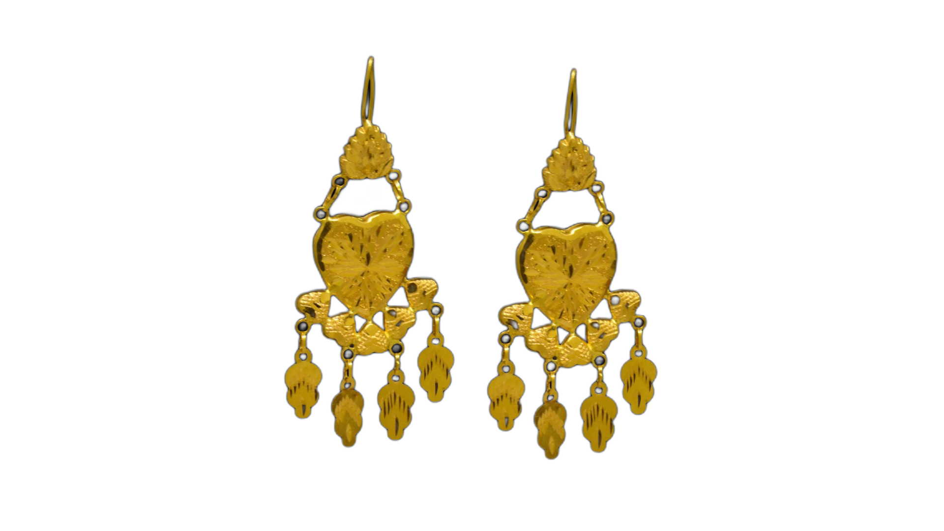21K Gold Earrings