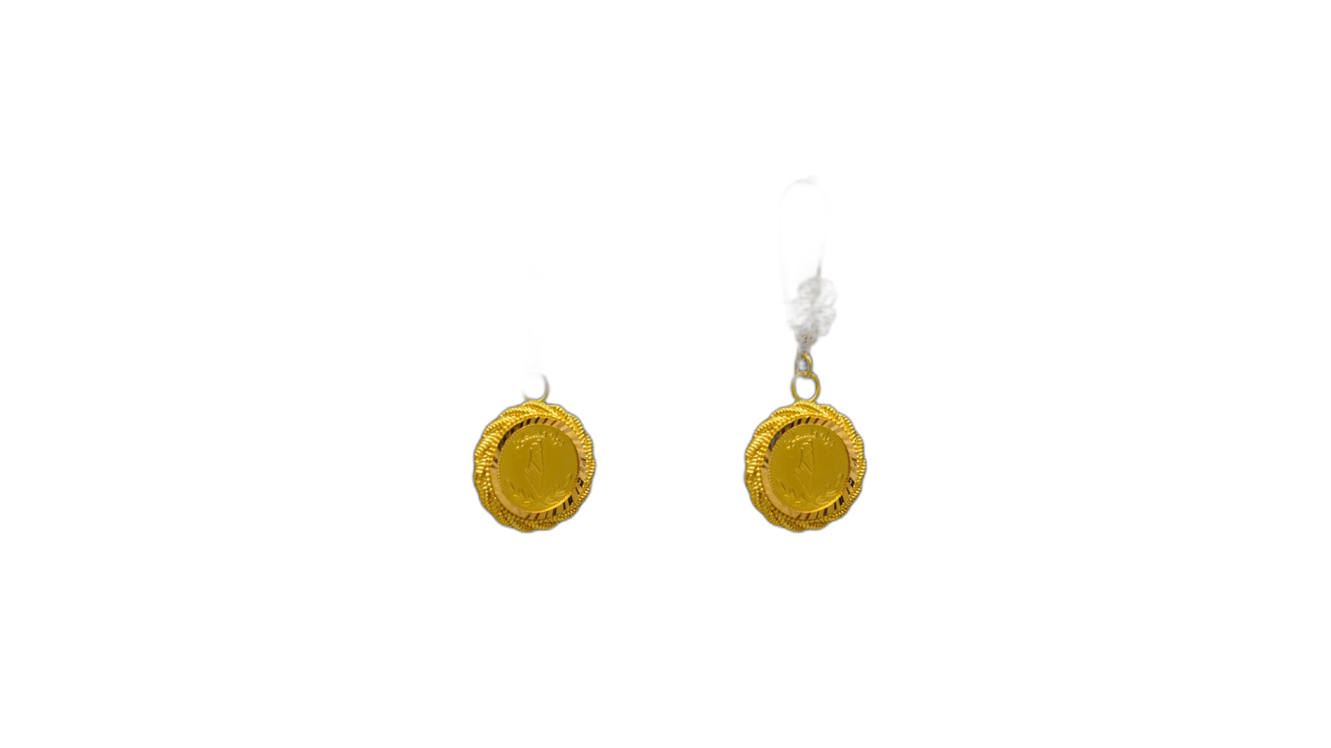 21K Gold Earrings