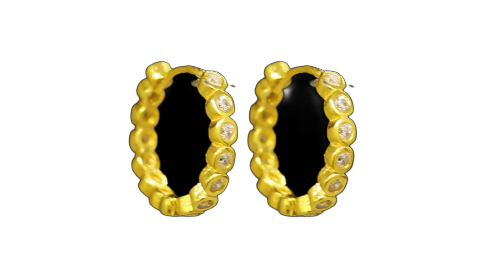 21K Gold Earrings
