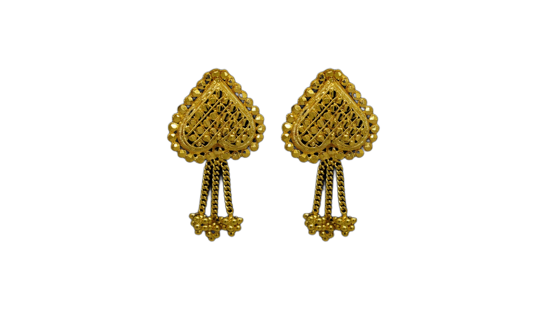 22K Gold Earrings