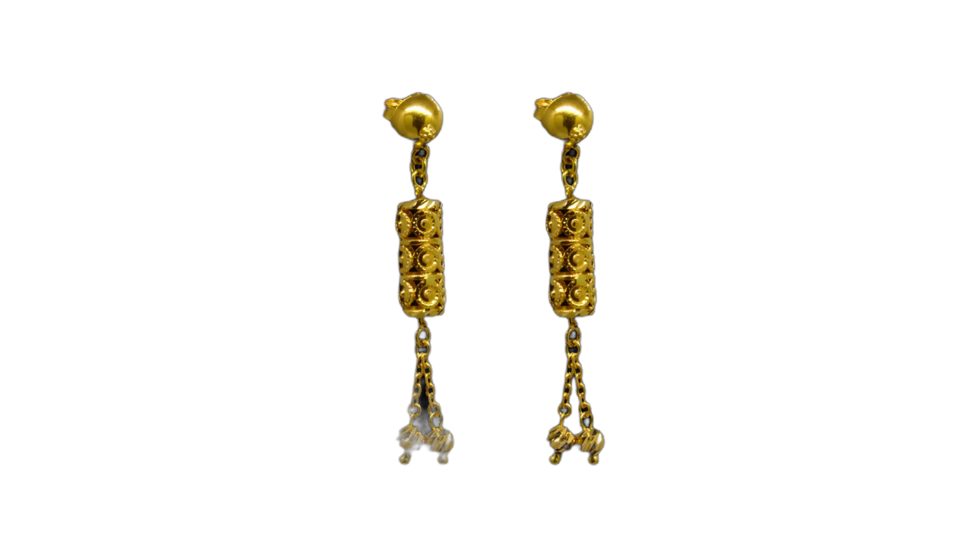 21K Gold Earrings