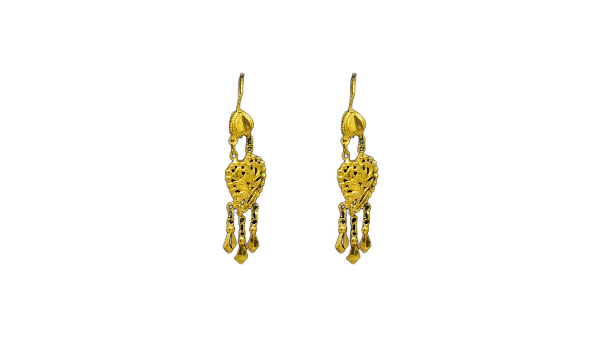 21K Gold Earrings