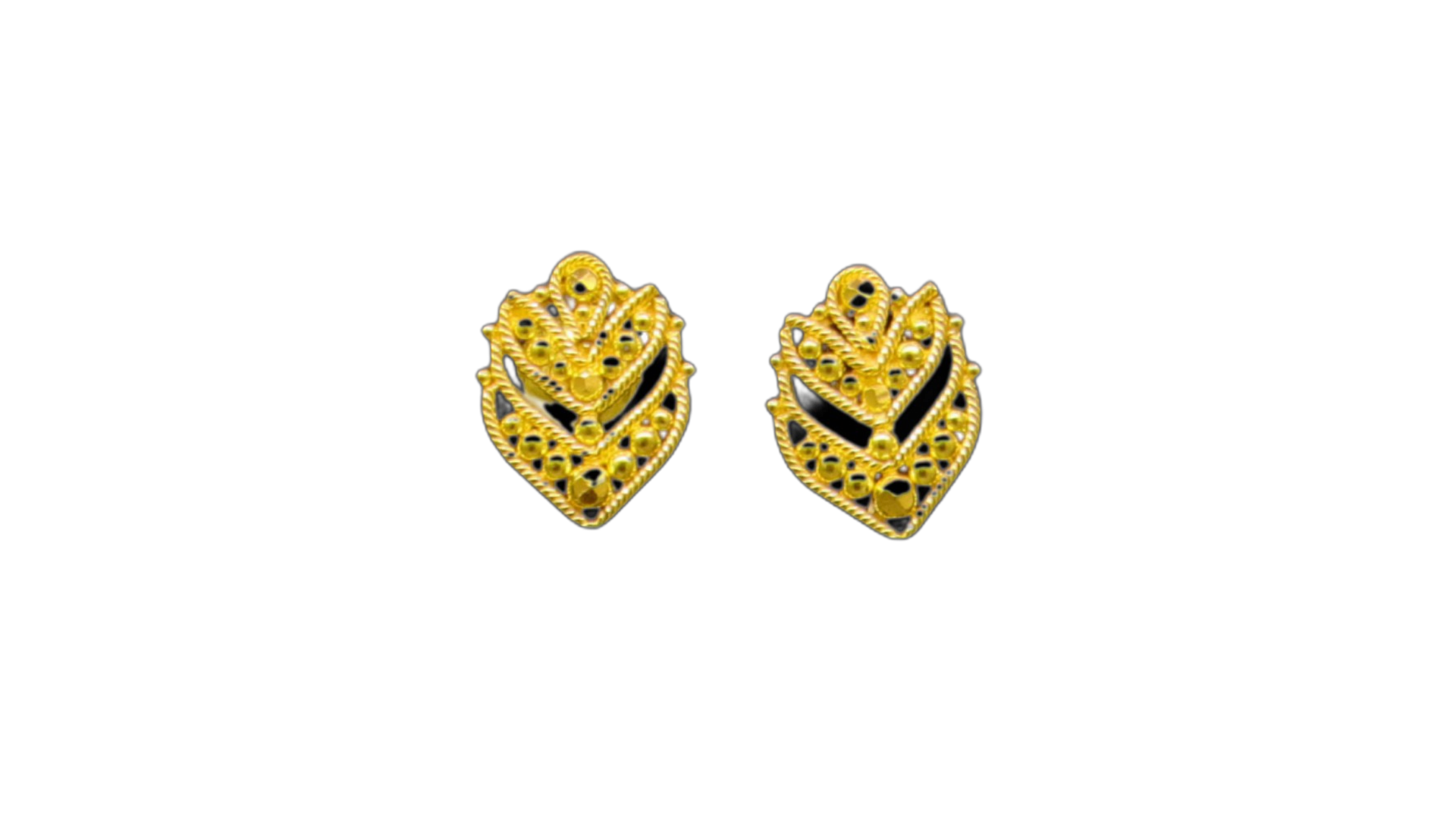 22K Gold Earrings