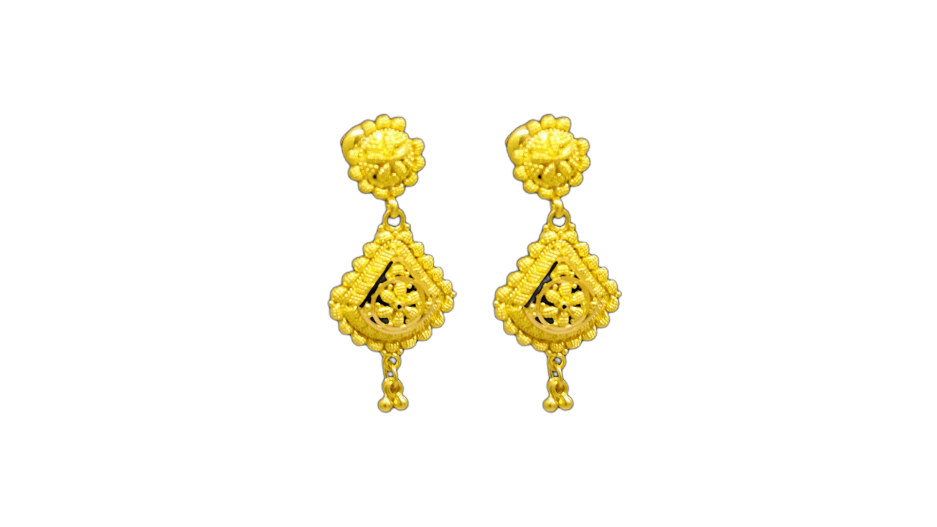 22K Gold Earrings