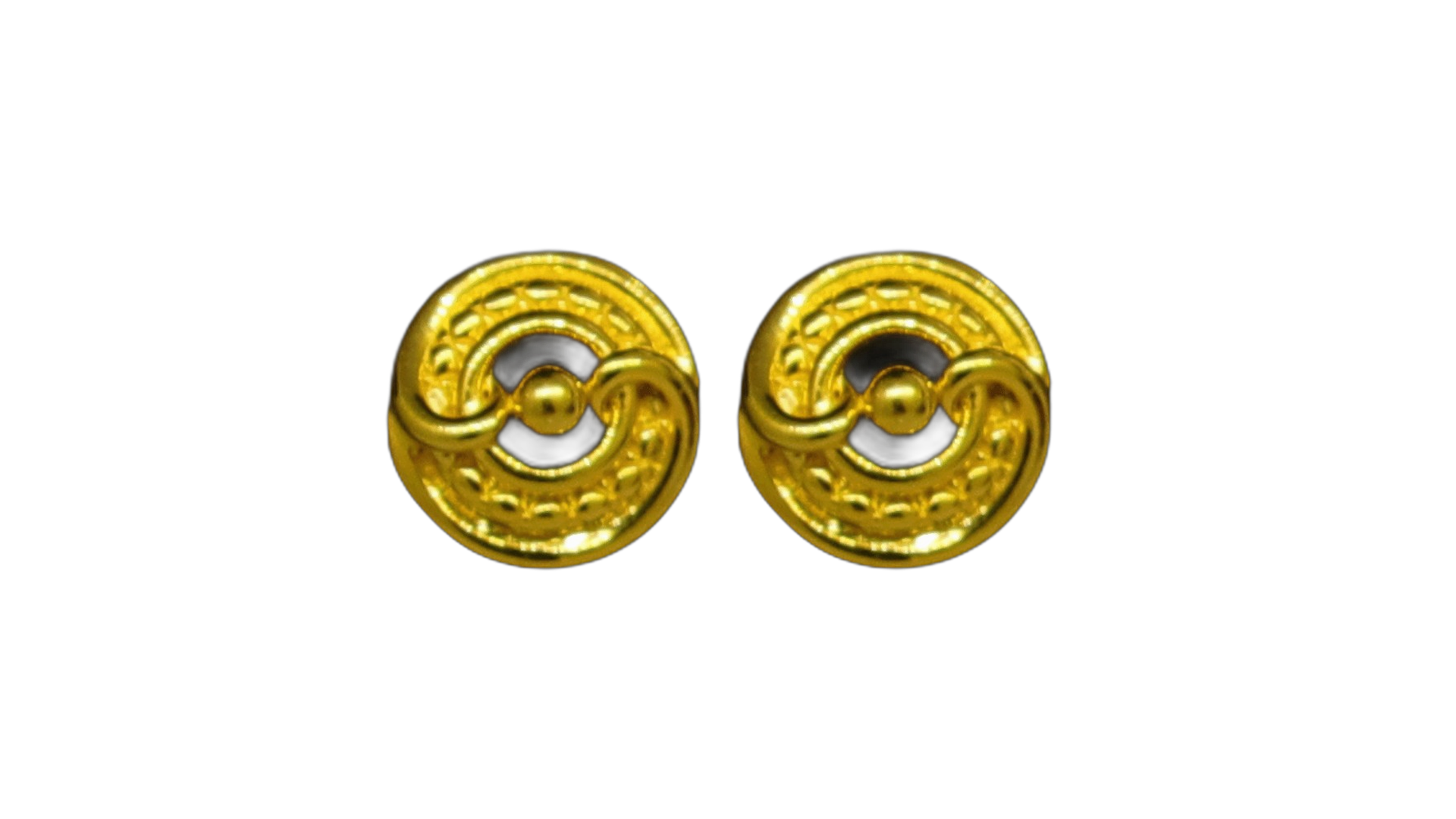 21K Gold Earrings