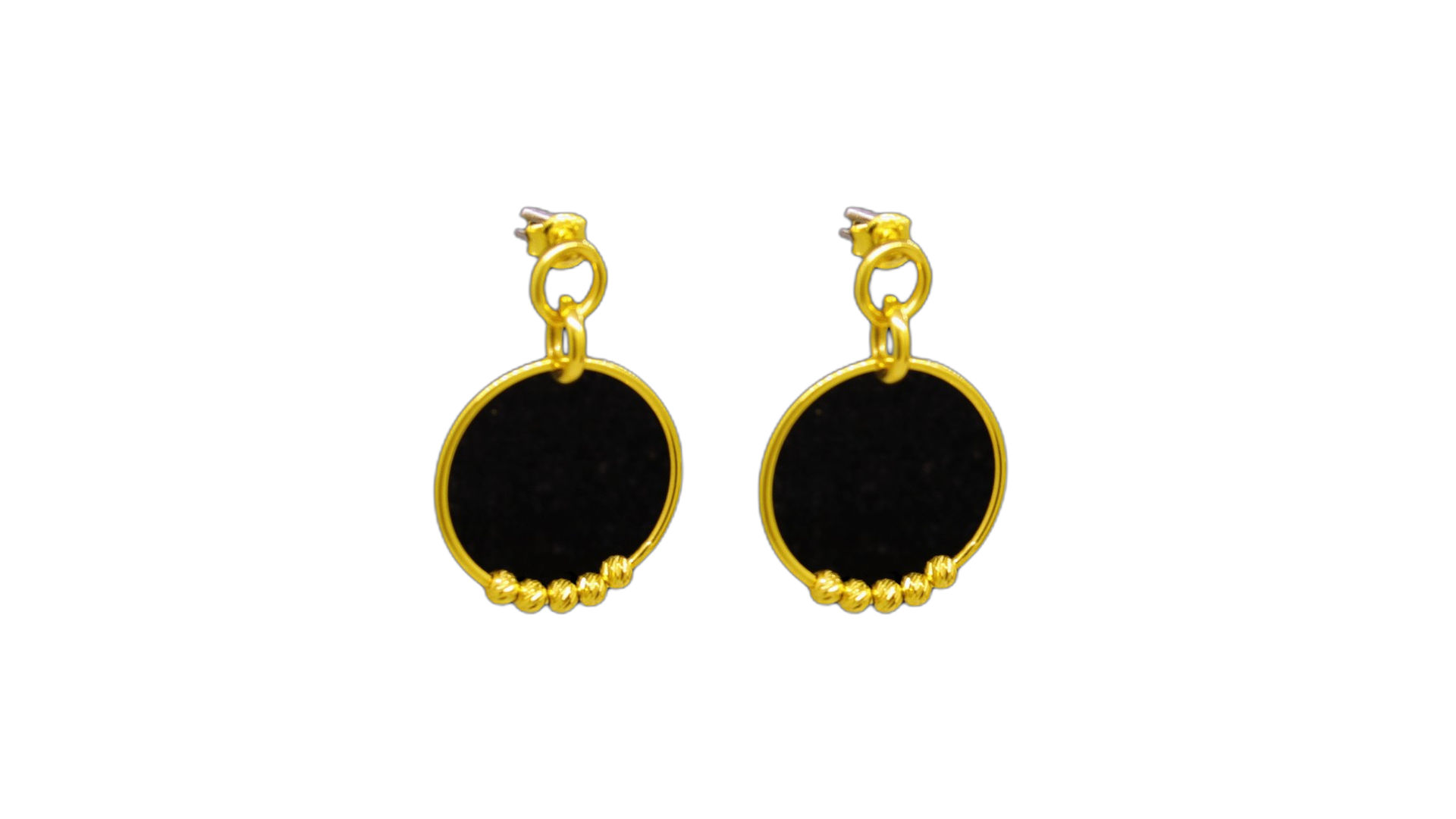 21K Gold Earrings