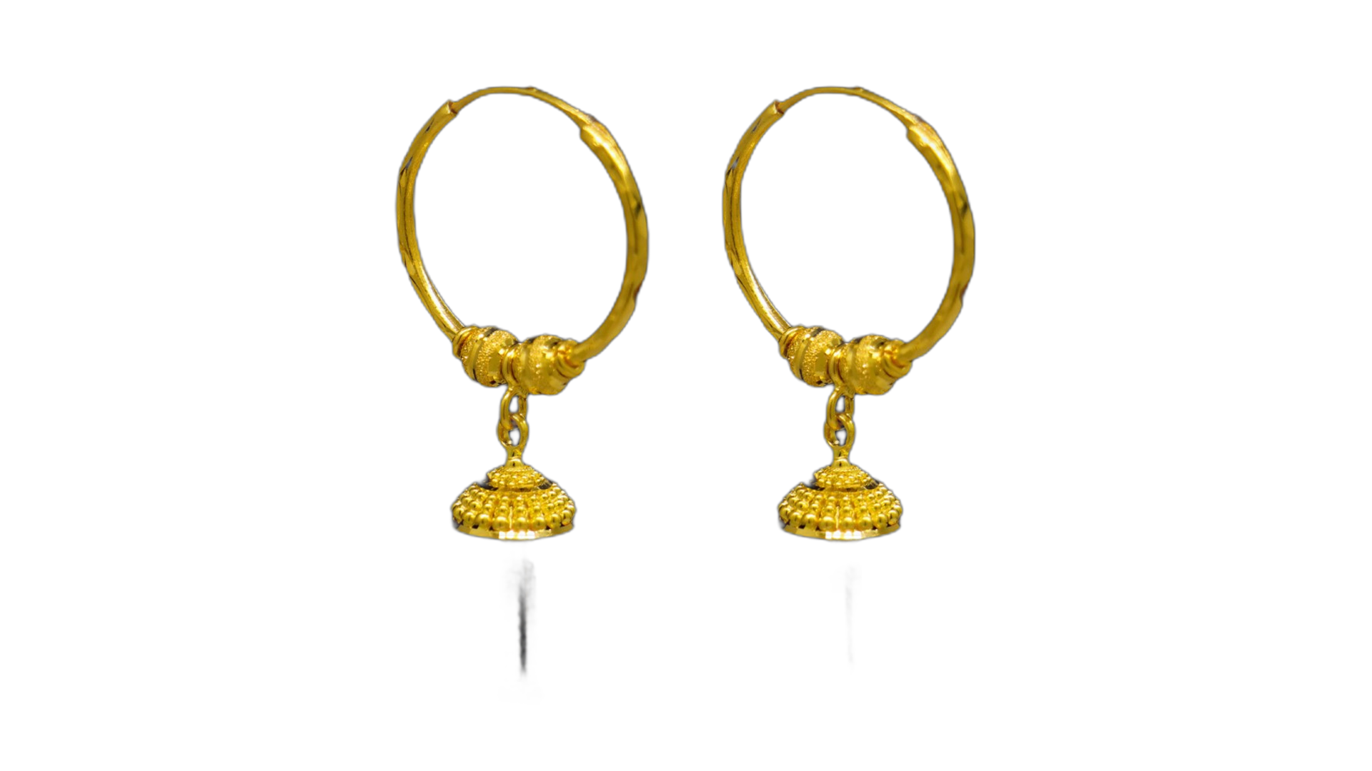 22K Gold Earrings